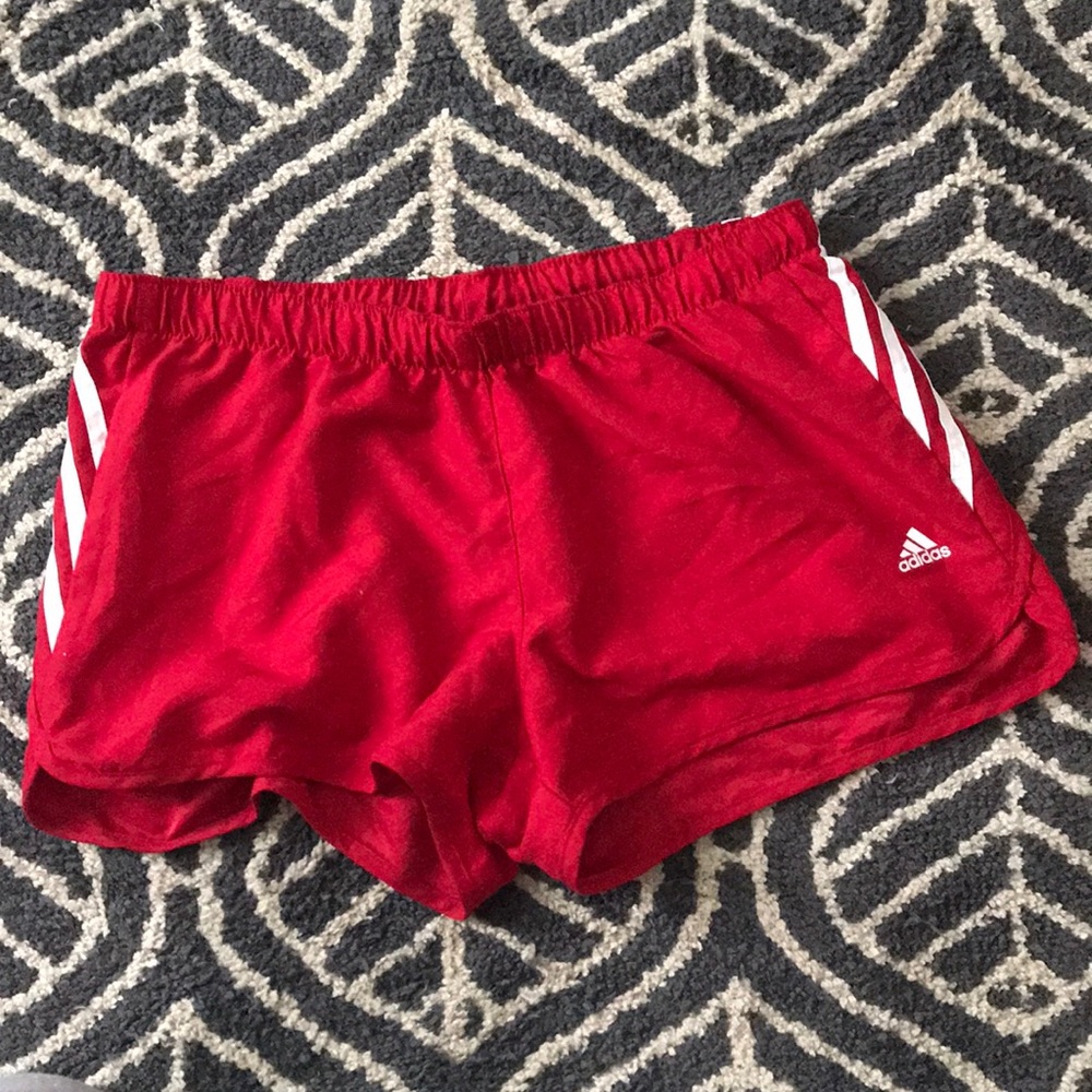 5/$25🌸 Red Adidas Shorts